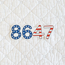 Load image into Gallery viewer, 8647 Sticker