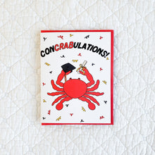 Load image into Gallery viewer, ConCRABulations Graduation Card