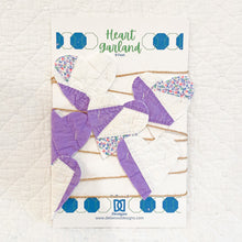 Load image into Gallery viewer, Vintage Quilt Heart Garland