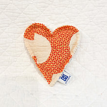 Load image into Gallery viewer, Heart-Shaped Lavender Sachet – Handmade from Antique Quilts | 100% Natural Lavender