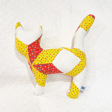 Load image into Gallery viewer, Vintage Quilt Stuffed Cat