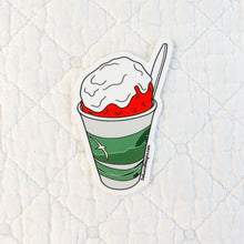 Load image into Gallery viewer, Baltimore Snowball Sticker – Maryland Classic Summer Treat | Waterproof Vinyl Decal