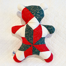 Load image into Gallery viewer, Vintage Quilt Teddy Bear