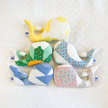 Load image into Gallery viewer, Vintage Quilt Stuffed Whale