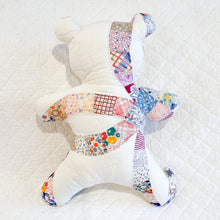 Load image into Gallery viewer, Vintage Quilt Teddy Bear