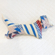 Load image into Gallery viewer, Vintage Quilt Stuffed Dog