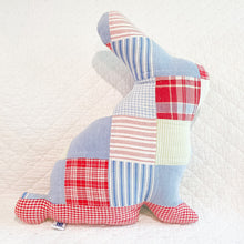 Load image into Gallery viewer, Vintage Quilt Bunny Pillow