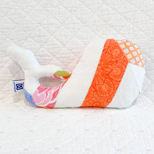 Load image into Gallery viewer, Vintage Quilt Stuffed Whale