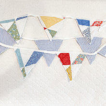 Load image into Gallery viewer, Vintage Quilt Flag Garland