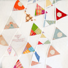 Load image into Gallery viewer, Vintage Quilt Flag Garland