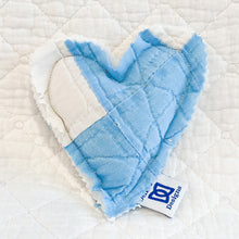 Load image into Gallery viewer, Heart-Shaped Lavender Sachet – Handmade from Antique Quilts | 100% Natural Lavender