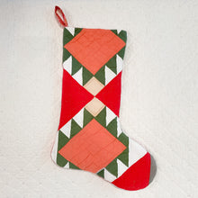 Load image into Gallery viewer, Vintage Quilt Christmas Stockings