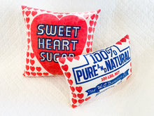 Load image into Gallery viewer, Vintage Sweet Heart Sugar Sack Pillow