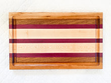Load image into Gallery viewer, LockWood Original Cutting Board - Triple Purple Heart