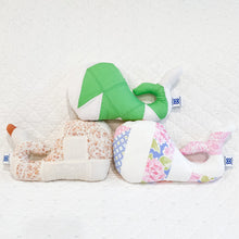 Load image into Gallery viewer, Vintage Quilt Stuffed Whale