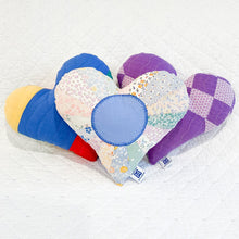 Load image into Gallery viewer, Mini Vintage Quilt Heart Pillow - MINI