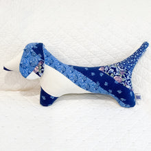 Load image into Gallery viewer, Vintage Quilt Stuffed Dog