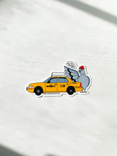 Load image into Gallery viewer, I'm Walkin' Here Pigeon Sticker