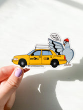 Load image into Gallery viewer, I'm Walkin' Here Pigeon Sticker