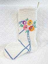 Load image into Gallery viewer, Vintage Quilt Christmas Stockings
