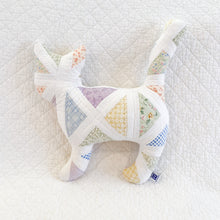 Load image into Gallery viewer, Vintage Quilt Stuffed Cat
