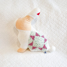 Load image into Gallery viewer, Vintage Quilt Bunny Pillow

