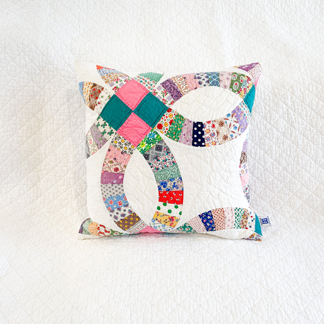 Vintage Quilt Pillow