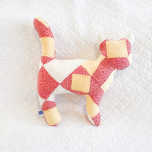 Load image into Gallery viewer, Vintage Quilt Stuffed Cat
