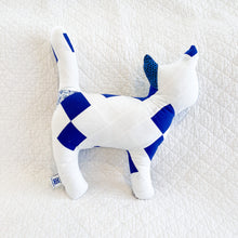 Load image into Gallery viewer, Vintage Quilt Stuffed Cat
