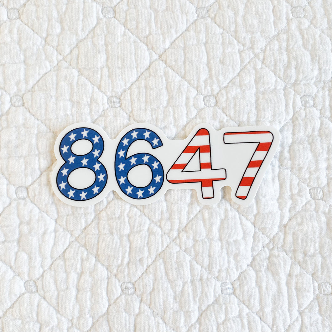 8647 Sticker