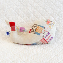 Load image into Gallery viewer, Vintage Quilt Stuffed Whale
