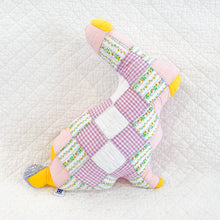 Load image into Gallery viewer, Vintage Quilt Bunny Pillow

