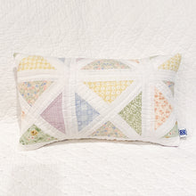Load image into Gallery viewer, Vintage Quilt Lumbar Pillow
