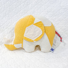 Load image into Gallery viewer, Vintage Quilt Handmade Stuffed Elephants

