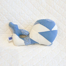Load image into Gallery viewer, Vintage Quilt Stuffed Whale
