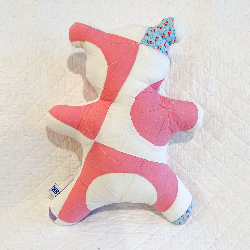 Vintage Quilt Teddy Bear