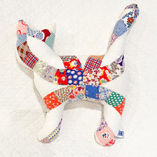 Load image into Gallery viewer, Vintage Quilt Stuffed Cat
