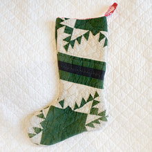 Load image into Gallery viewer, Vintage Quilt Christmas Stockings
