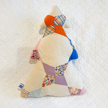 Load image into Gallery viewer, Vintage Quilt Tree Pillow
