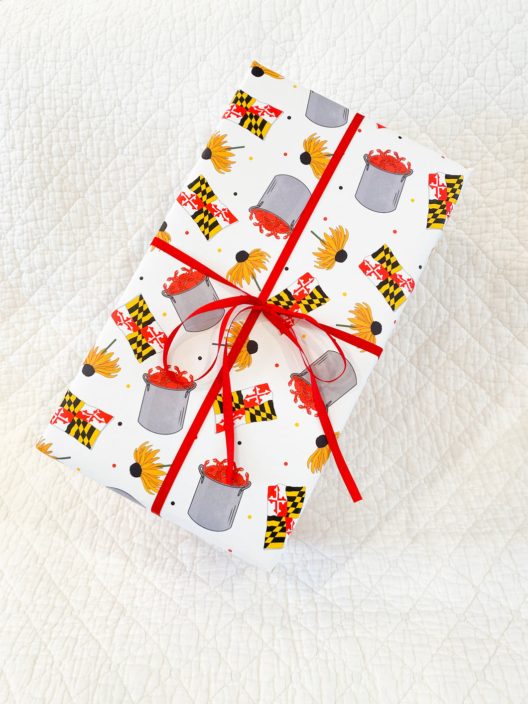 Maryland Pride Wrapping Paper