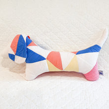 Load image into Gallery viewer, Vintage Quilt Stuffed Dog

