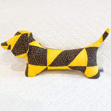 Load image into Gallery viewer, Vintage Quilt Stuffed Dog
