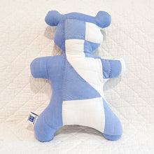 Load image into Gallery viewer, Mini Vintage Quilt Teddy Bear – One of a Kind Handmade Stuffed Animal | Upcycled Heirloom Keepsake
