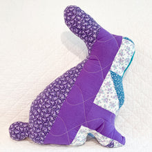 Load image into Gallery viewer, Vintage Quilt Bunny Pillow
