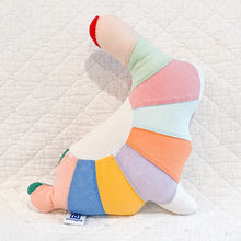 Load image into Gallery viewer, Mini Vintage Quilt Bunny – One of a Kind Handmade Stuffed Animal | Upcycled Heirloom Keepsake
