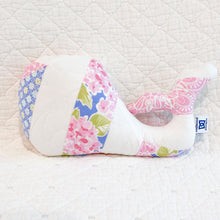 Load image into Gallery viewer, Vintage Quilt Stuffed Whale
