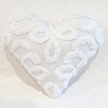 Load image into Gallery viewer, Handmade Vintage Quilt Heart Pillow – Upcycled Quilt
