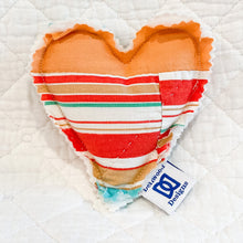 Load image into Gallery viewer, Heart-Shaped Lavender Sachet – Handmade from Antique Quilts | 100% Natural Lavender
