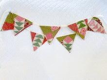 Load image into Gallery viewer, Vintage Quilt Flag Garland
