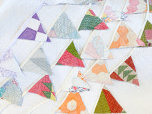 Load image into Gallery viewer, Vintage Quilt Flag Garland
